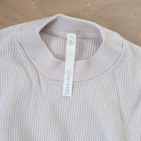 Lululemon Marino Blend Ribbed Sweater - Picture 3 of 3